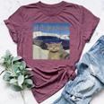 Rule 1 Always Boss Up Cat Meme For Women Bella Canvas T-shirt Heather Maroon