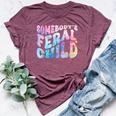 Somebody's Feral Child Toddler Girl And Boy Quotes Bella Canvas T-shirt Heather Maroon