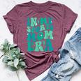 In My Sports Mom Era Groovy Mom Life Mama Happy Mother's Day Bella Canvas T-shirt Heather Maroon