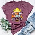 Taco Derby To Me Cinco De Mayo Horse Racing Bella Canvas T-shirt Heather Maroon