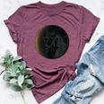 Total Solar Eclipse 2024 Horse Wearing Solar Eclipse Glasses Bella Canvas T-shirt Heather Maroon