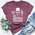 Truck You Mother Trucker Truck Driver Bella Canvas T-shirt Heather Maroon