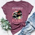 Never Underestimate An Old Woman With A Piano Bella Canvas T-shirt Heather Maroon