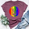 Viking Lgbtq Gay Lesbian Pride Scandinavia Bella Canvas T-shirt Heather Maroon