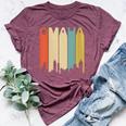 Vintage Omaha City Pride Bella Canvas T-shirt Heather Maroon