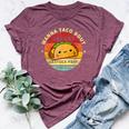 Wanna Taco Bout Jesus Cinco De Mayo Pun Christian Bella Canvas T-shirt Heather Maroon