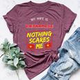 My Wife Is Vietnamese Vietnam Heritage Roots Flag Pride Bella Canvas T-shirt Heather Maroon