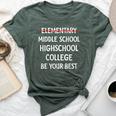 2024 Elementary School Graduation 6Th Grade Graduate Bella Canvas T-shirt Heather Forest