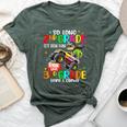 2Nd Grade Graduation 3Rd Grade Here I Come Dinosaurs Truck Bella Canvas T-shirt Heather Forest