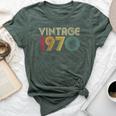 54Th Birthday Vintage 1970 Classic Mom Dad Bella Canvas T-shirt Heather Forest