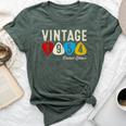 70Th Birthday Guitar Lover Vintage 1954 Bella Canvas T-shirt Heather Forest