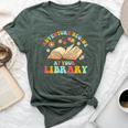 Adventure Begins At Your Library Summer Reading 2024 Groovy Bella Canvas T-shirt Heather Forest