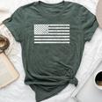American Freedom Whiskey And Guns 1776 Graphic White Bella Canvas T-shirt Heather Forest