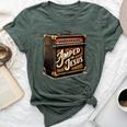 Amped For Jesus Christian Worship Music Praise And Faith Bella Canvas T-shirt Heather Forest