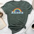 Atlanta Ga Lgbtq Gay Pride Rainbow T Bella Canvas T-shirt Heather Forest