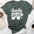 Auntie Aunt Auntie Bear Bella Canvas T-shirt Heather Forest