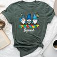 Autism Support Squad Gnomes Awareness Matching Kid Bella Canvas T-shirt Heather Forest