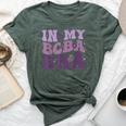 In My Bcba Era Groovy Applied Behavior Analysis Women Bella Canvas T-shirt Heather Forest