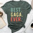 Best Gaga Ever Family Retro Vintage Grandma Bella Canvas T-shirt Heather Forest