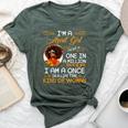 Black Aries Birthday I'm A April Girl Melanin Bella Canvas T-shirt Heather Forest