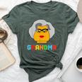 Building Block Brick Grandma Master Builder Family Matching Bella Canvas T-shirt Heather Forest