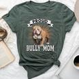 Bully Xl Pitbull Crazy Lover Proud Dog Mom American Bully Bella Canvas T-shirt Heather Forest