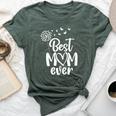 Butterflies Best Mom Ever From Daughter Son On Mother's Day Bella Canvas T-shirt Heather Forest