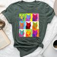 Cat Lover Cat Cat Dad Cat Art Cat Owner Bella Canvas T-shirt Heather Forest