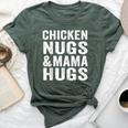 Chicken Nugs And Mama Hugs Toddler For Chicken Nugget Lover Bella Canvas T-shirt Heather Forest