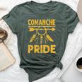 Comanche Pride Native American Vintage Women Bella Canvas T-shirt Heather Forest