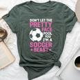 Cool Soccer For N Girls Soccer Lover Player Sports Bella Canvas T-shirt Heather Forest