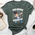 Dabbing Graduation Boy 4Th Grade Class Of 2021 Nailed It Bella Canvas T-shirt Heather Forest