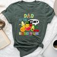 Dad Of The Birthday Girl Family Fruit Birthday Hey Bear Bella Canvas T-shirt Heather Forest