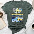 Dad And Mom Birthday Boy Dog Family Matching Bella Canvas T-shirt Heather Forest