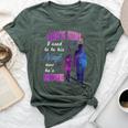 Dad's Girl I Used To Be His Angel Now He Is Mine Daughter Bella Canvas T-shirt Heather Forest