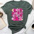 In My Double Digits Era 10 Year Old 10Th Birthday Girl Retro Bella Canvas T-shirt Heather Forest