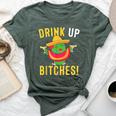 Drink Up Bitches Cinco De Mayo Tequila Bella Canvas T-shirt Heather Forest
