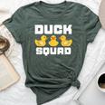 Duck Squad Animal Duck Lover Bella Canvas T-shirt Heather Forest