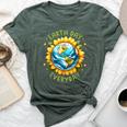 Earth Day Everyday Sunflower Environment Recycle Earth Day Bella Canvas T-shirt Heather Forest