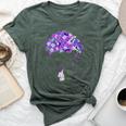 Elephant I Will Remember For You Sunflower Alzheimer Bella Canvas T-shirt Heather Forest