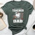 My Favorite Teacher Calls Me Dad Flag Teacher Bella Canvas T-shirt Heather Forest