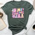 In My Field Day Era Field Trip Groovy Teacher Student Bella Canvas T-shirt Heather Forest