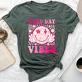 Field Day Vibes Fun Day Field Trip Groovy Teacher Student Bella Canvas T-shirt Heather Forest