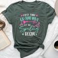 First Time Grandma Let The Spoiling Begin Mom Grandmas Day Bella Canvas T-shirt Heather Forest