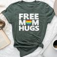 Free Mom Hugs Free Mom Hugs Rainbow Gay Pride Bella Canvas T-shirt Heather Forest