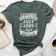 Legend Since July 2009 Vintage 15Th Birthday Boys Girl Bella Canvas T-shirt Heather Forest