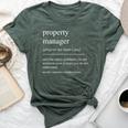 Property Manager Definition Women Bella Canvas T-shirt Heather Forest