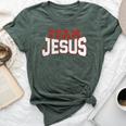 Team Jesus Christian Faith Pray God Religious Bella Canvas T-shirt Heather Forest