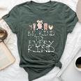Vegan Love Animals Be Kind To Every Kind Bella Canvas T-shirt Heather Forest