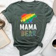 Gay Mama Bear Proud Mom Lgbtq Parent Lgbt Mother Bella Canvas T-shirt Heather Forest